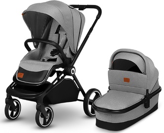 Универсальная коляска Lionelo Mika 2in1, серый