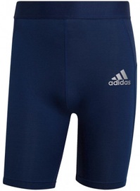 Termo šortai, vyrams Adidas Techfit Short Tight Men's, tamsiai mėlyna, S