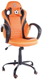 Biroja krēsls Holland, 62 x 48 x 109 - 119 cm, oranža
