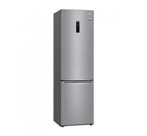 Холодильник LG GBB72PZUFN, морозильник снизу