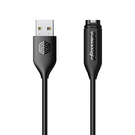 Įkrovimo laidas Nillkin USB Data and Charging Cable for Garmin Watch, juoda