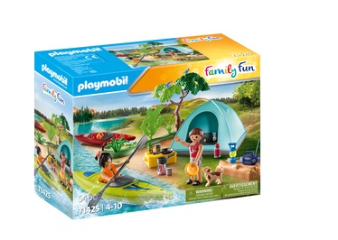 Konstruktor Playmobil Campsite with Campfire 71425, plastik