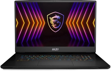Sülearvuti MSI Titan GT77 12UHS-024NL, Intel® Core™ i9-12900HX, mänguritele, 64 GB, 2 TB, 17.3 "