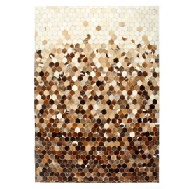 Vaip VLX Patchwork 134400, pruun/valge, 160 cm x 230 cm