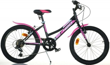 Велосипед детский Aurelia 420 Sport 6-speed, 20 ″, черный/розовый