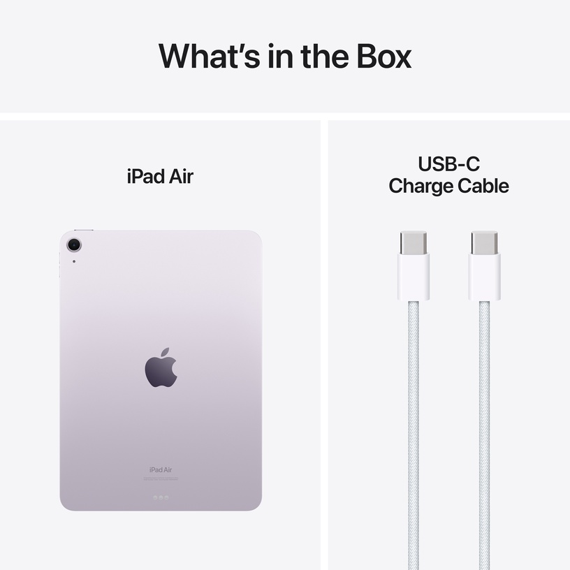 Tahvelarvuti Apple iPad Air M2 Wi-Fi, 11", 8GB/1TB, purple