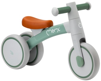 Balansinis dviratis Momi Tedi, žalias/pilkas, 7"