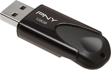 USB atmintinė PNY Attaché 4, juoda, 128 GB