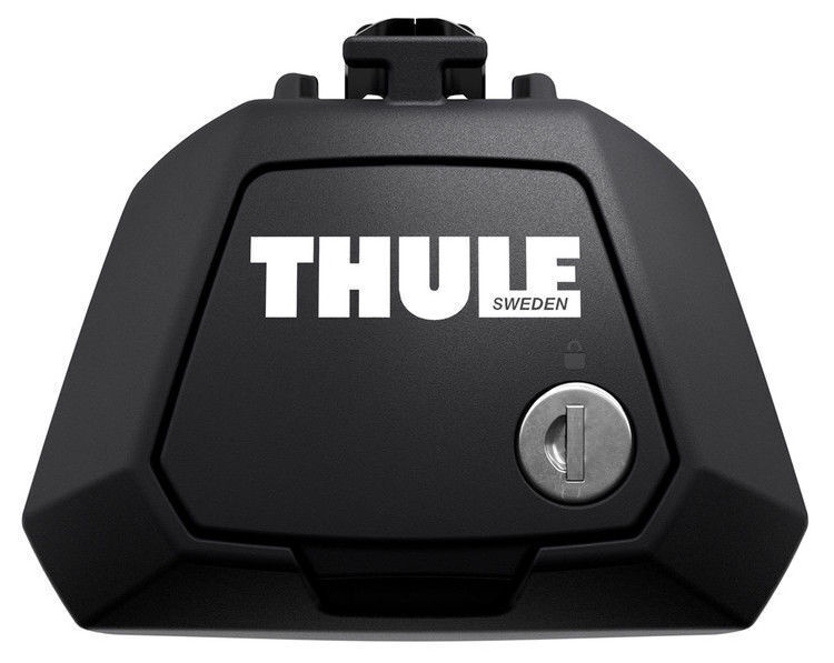 Katuseraami osa Thule 7104 Evo Raised Rail Foot Pack must 2 tk