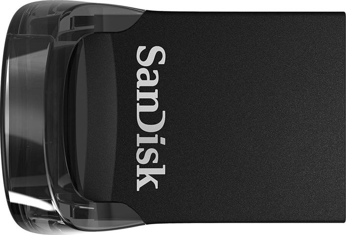 USB zibatmiņa SanDisk Ultra Fit USB 3.1, melna, 256 GB