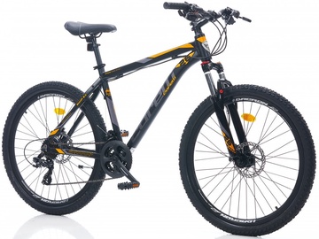 Велосипед горный Corelli Snoop 5.1, 27.5 ″, 18" рама, черный/oранжевый/серый