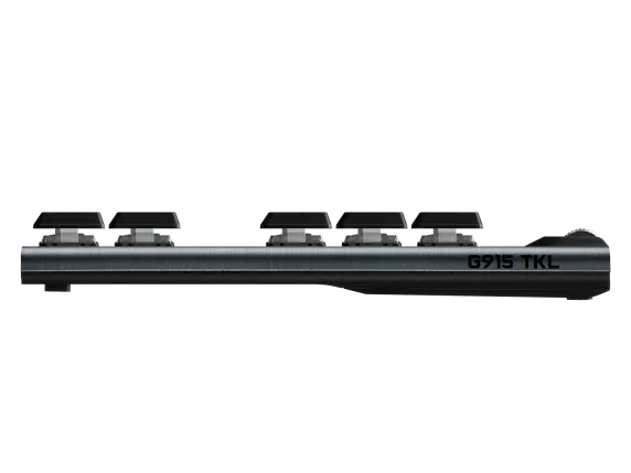 Клавиатура Logitech G915 TKL Lightspeed RGB GL Tacticle EN, черный, беспроводная