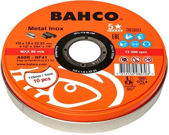 Griešanas disks Bahco Cutting Discs, 125 mm x 1 mm x 22.23 mm