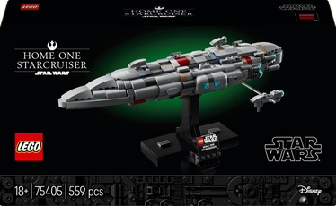 Konstruktors LEGO® Star Wars TM Home One zvaigžņu kreiseris 75405, 559 gab.
