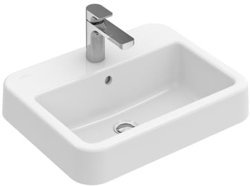 Раковина для ванной Villeroy & Boch Architectura, керамика, 550 мм x 430 мм x 180 мм