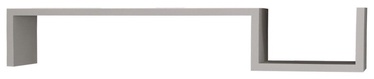 Sienas plaukts Kalune Design Happy, balta, 87.5 cm x 14.5 cm x 14.5 cm