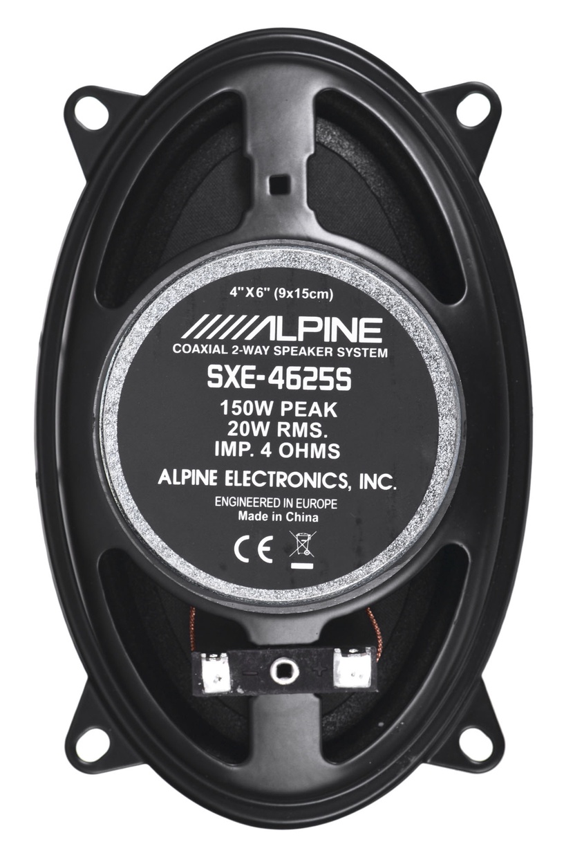 Автомобильный динамик Alpine SXE-4625S, 2 шт.
