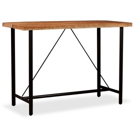 Барный стол VLX, коричневый/черный, 150 см x 70 см x 107 см
