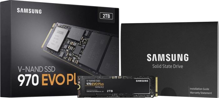 Kietasis diskas (SSD) Samsung 970 EVO Plus, M.2, 2 TB