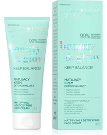 Sejas krēms Eveline Beauty & Glow Keep Balance!, 75 ml, sievietēm