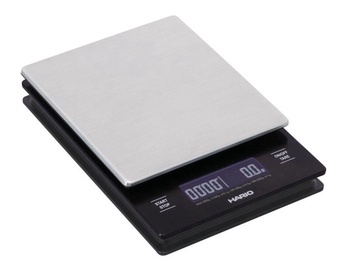 Электронные кухонные весы Hario V60 VSTM-2000HSV, серебристый