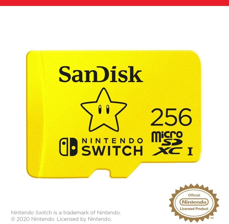 Atmiņas karte SanDisk, 256 GB