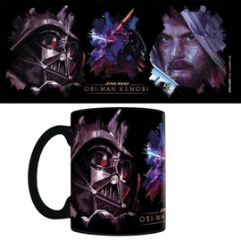 Комплект Star Wars: Obi-Wan Kenobi (Battle) Mug, Coaster And Key Chain Gift Set, черный