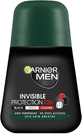 Vyriškas dezodorantas Garnier Men Invisible Protection 72h, 50 ml