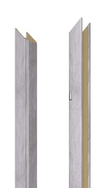 Дверная коробка Domoletti, 209.5 см x 18 см x 2 см, левосторонняя, серый дуб
