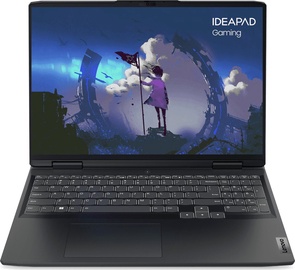 Nešiojamas kompiuteris Lenovo IdeaPad Gaming 3 16IAH7 PL, i5-12450H, 16 GB, 512 GB, 16 ", Nvidia GeForce RTX 3050, juoda