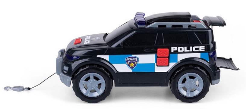 Rotaļlietu policijas automašīna Flota Miejska Police 63971, melna