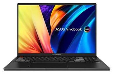 Sülearvuti ASUS Vivobook Pro 16X OLED K6604JI-MX010W, i7-13700HX, 32 GB, 1 TB, 16 ", Nvidia GeForce RTX 4070, must