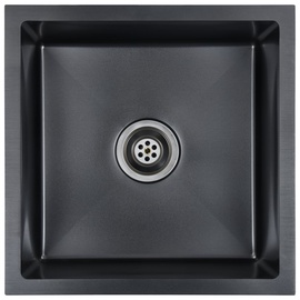 Köögivalamu VLX Handmade Kitchen Sink, roostevaba teras, 440 mm x 400 mm x 200 mm