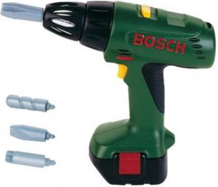 Rotaļu meistara instruments Klein Bosch Cordless Drill, zaļa