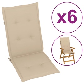 Istmepadi VLX, kreemjasvalge, 120 cm x 50 cm, 6 tk