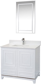 Комплект мебели для ванной Kalune Design Ohio 36, белый, 54 x 90 см x 86 см