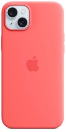 Чехол для телефона Apple Silicone Case with MagSafe, iPhone 15, красный