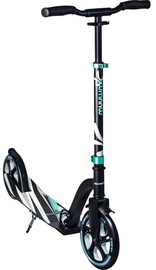 Самокат Muuwmi Aluminium Pro, черный/бирюзовый