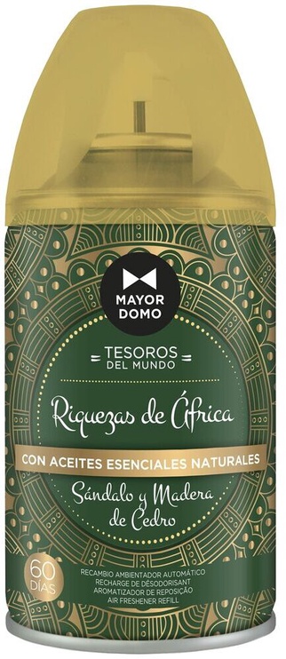 Gaisa atsvaidzinātājs Mayor Domo Refill Riches of Africa, 0.250 l