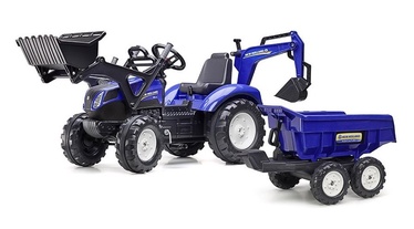Traktor Falk New Holland, sinine