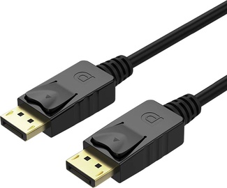 Провод Unitek DisplayPort to DisplayPort Display port male, Display port male, 2 м, черный