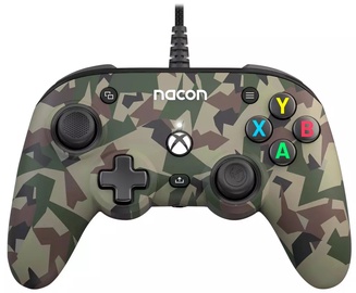 Игровой контроллер Nacon Pro Compact, коричневый/зеленый