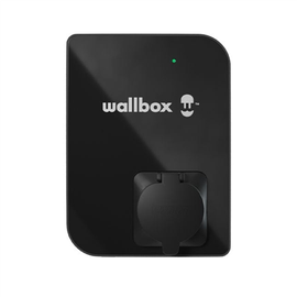 Розетка для зарядки электромобилей Wallbox Copper SB, черный, 400 В