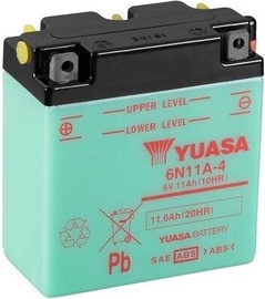 Akumulators Yuasa 6N11A-4, 6 V, 11.6 Ah, 80 A