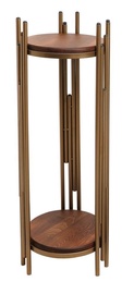 Журнальные столики Kalune Design 1037-3, коричневый, 30 см x 30 см x 100 см