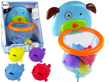 Vannas rotaļlieta Lean Toys Water Basketball, daudzkrāsaina, 5 gab.
