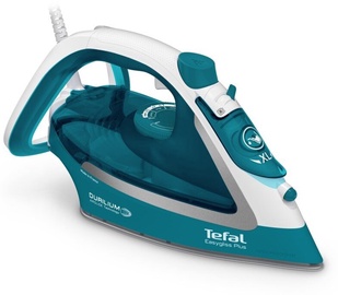 Утюг Tefal EasyGliss Plus FV5737E0, белый/бирюзовый