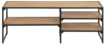 TV-laud Seaford 62322, pruun/must, 330 mm x 1200 mm x 460 mm