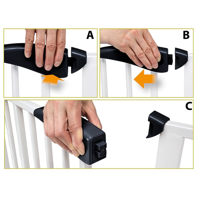 Ворота безопасности для собак Ferplast Pet Gate 73300411, белый