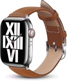 Siksniņa Crong Noble Band Apple Watch 42/44/45 mm, brūna